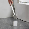 Toilet Brush Silicone Wall Mounted Bathroom Cleaner