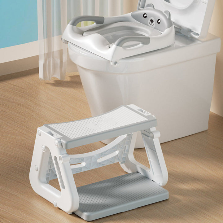 Toilet Training Seat Toddler Step Ladder Adjustable Height