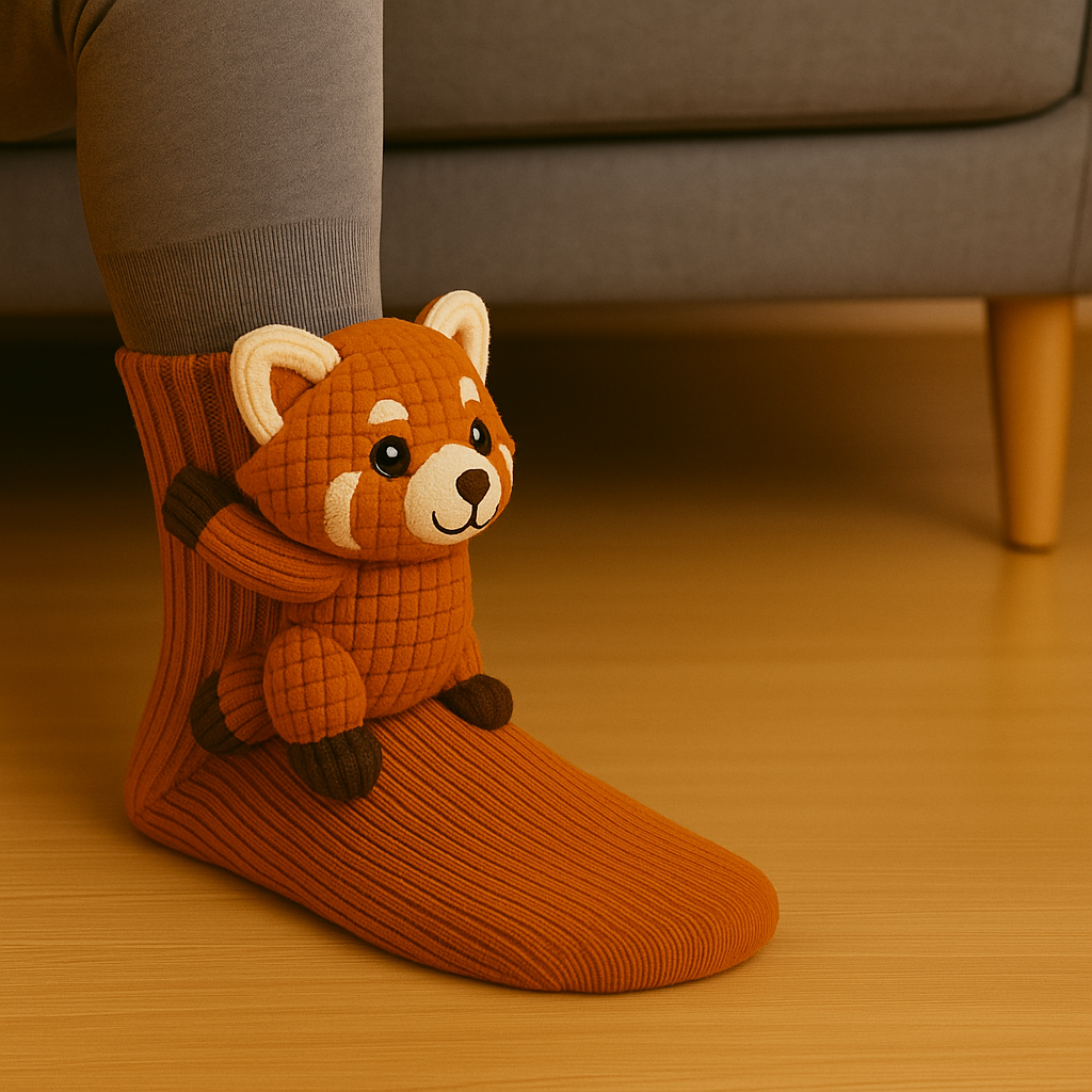 Socks Animal 3D House Non Slip Warm Design