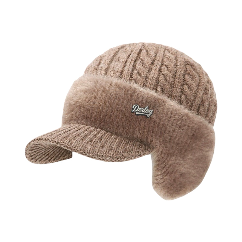 Winter Hat Trapper Ear Flap Knit Cap