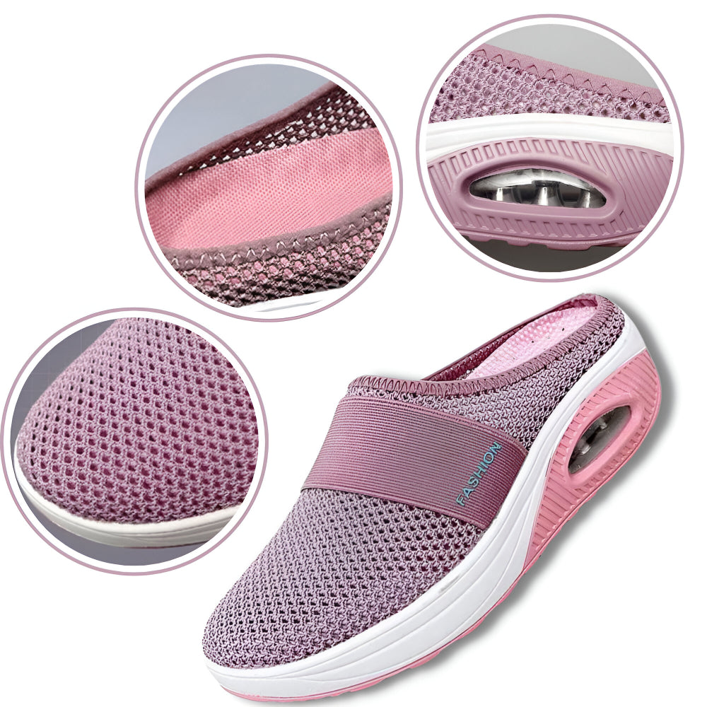 Women’s Shoes Slip Walking Mesh Cushion Sole
