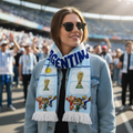 Argentina Flag World Cup Soccer Scarf Fan Apparel Sports