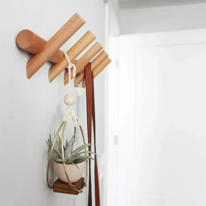 Maeve Wall Rack | Solid Oak Organiser
