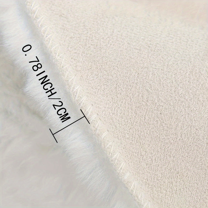 Cloud Comfort Round Bubble Rug | Soft Fluffy Circle Carpet