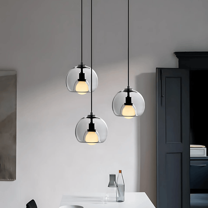 Clyde Glass Pendant Light | Modern Handblown Elegance