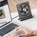 Fan Cooling Box Portable USB Compact Foldable Desktop Clip