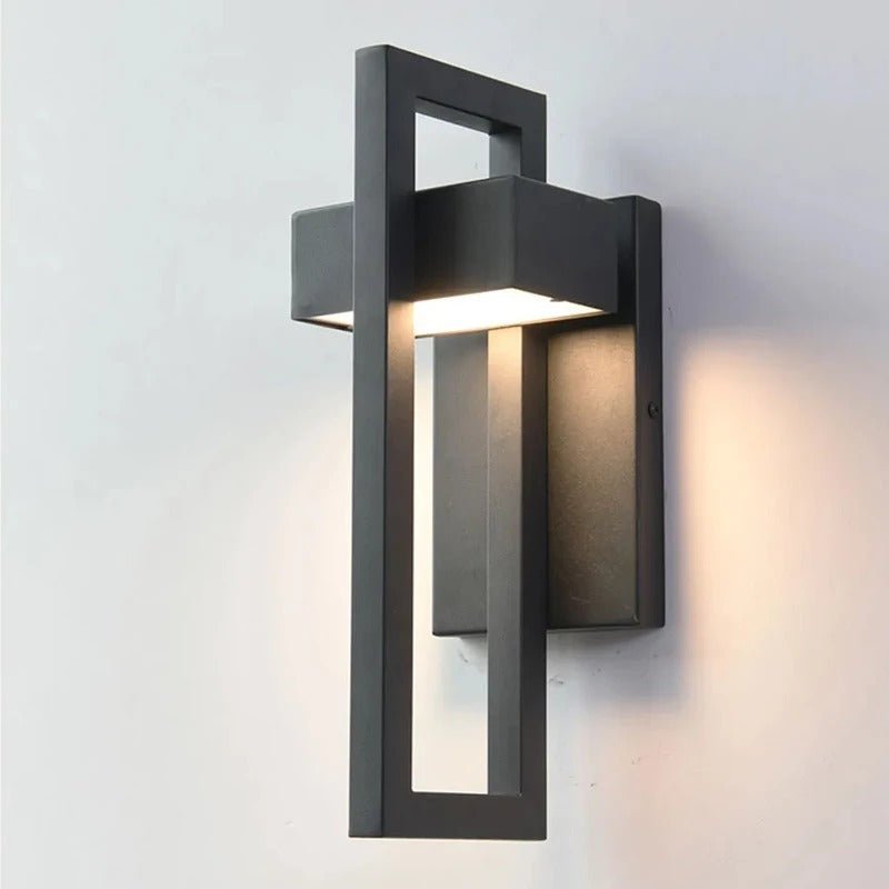 Modern Outdoor Wall Light | Scandinavian Aluminium LED Wall Lamp