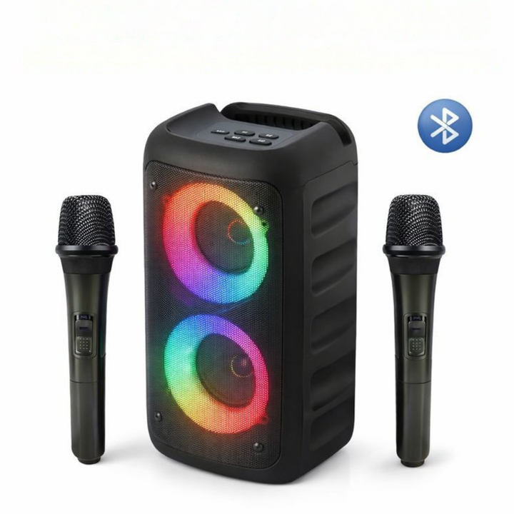 Karaoke Machine Wireless Portable Speaker Microphones