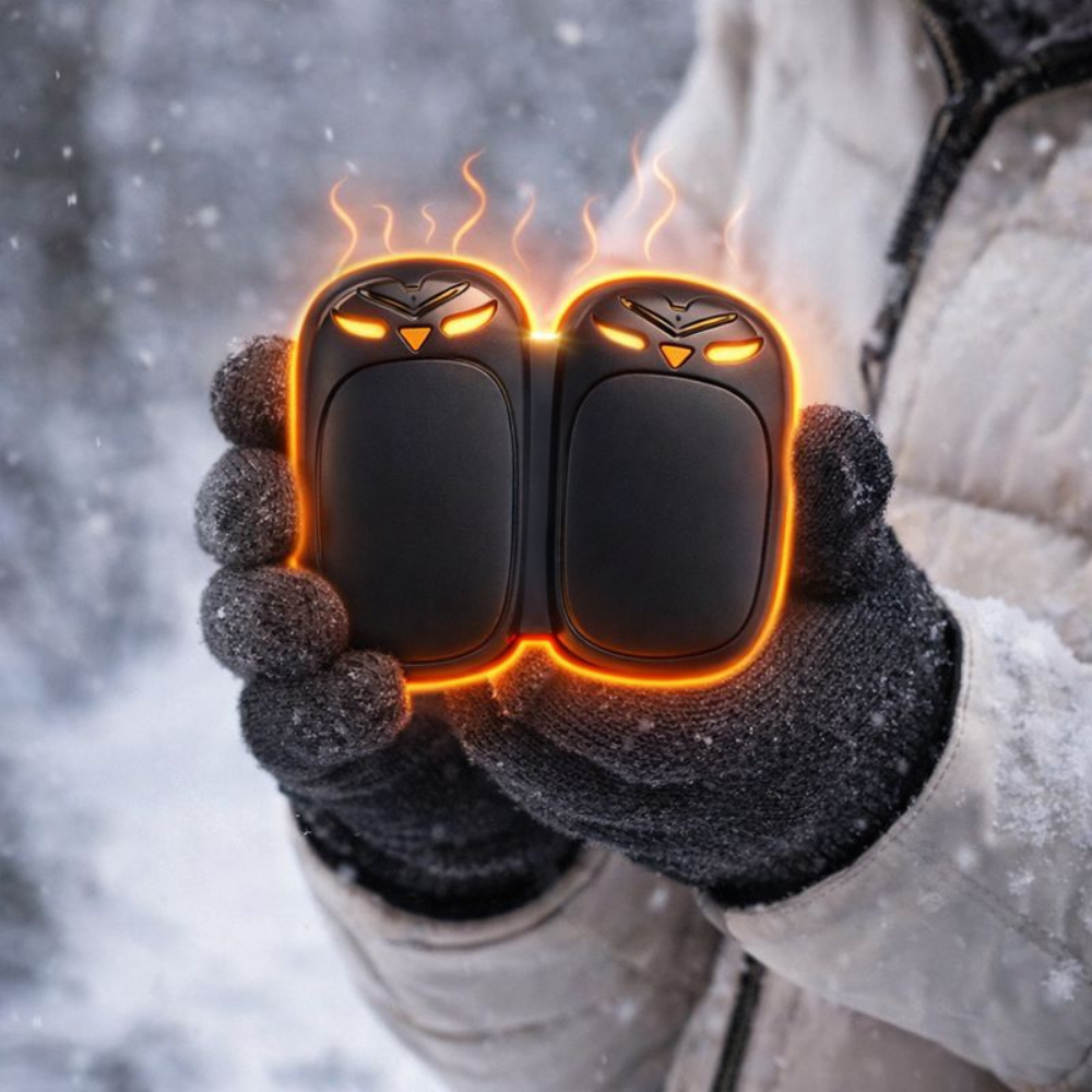 Hand Warmer Electric Pocket Heater Dual Unit Set