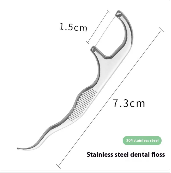 Reusable Toothpick &amp; Dental Pick Set with Travel Case