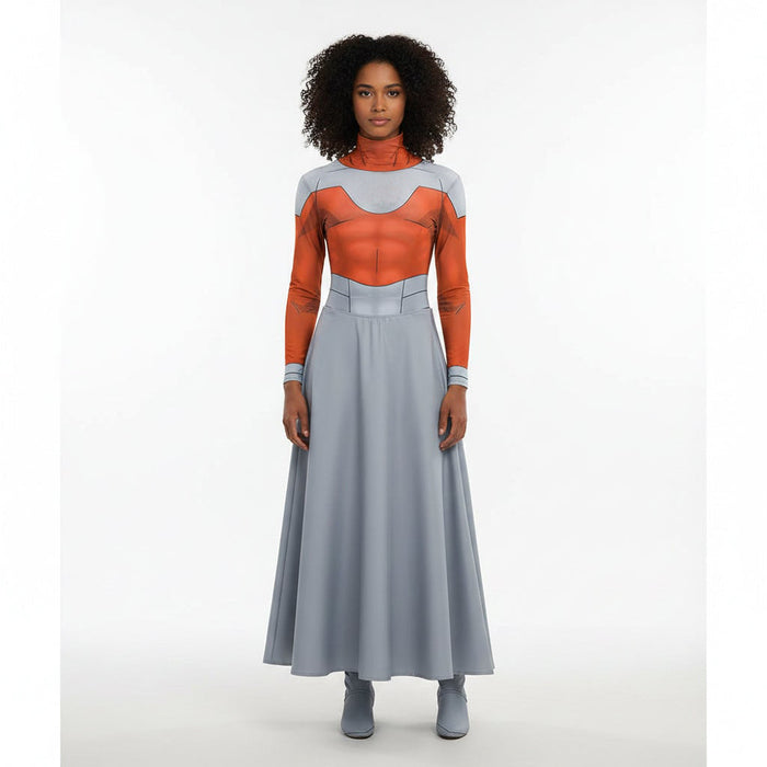 Halloween Costumes Adult Space Hero Dress Set