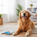 Pet Cleaning Gloves Disposable Pet Grooming Wipes Cats Dogs