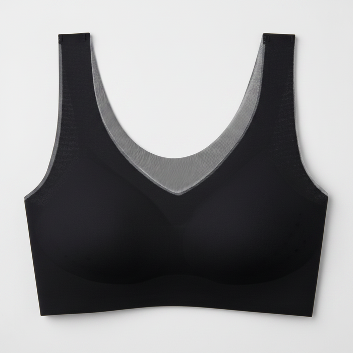 Wireless Comfortable Seamless Bra Supportive Stretch-Fit